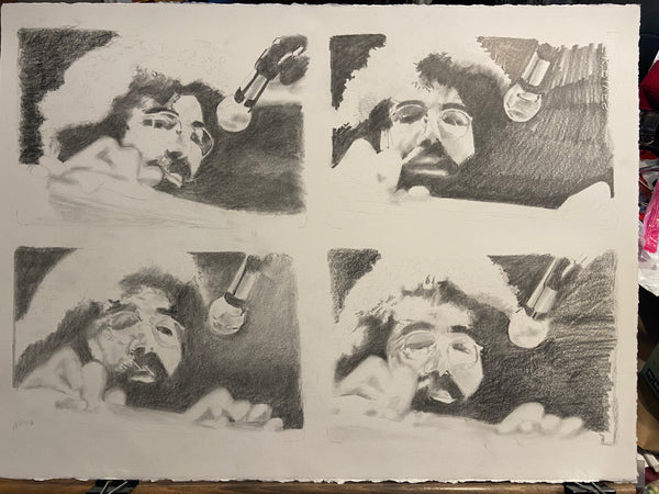 Original Drawing; Jerry Garcia
