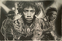 Jimi Hendrix collage