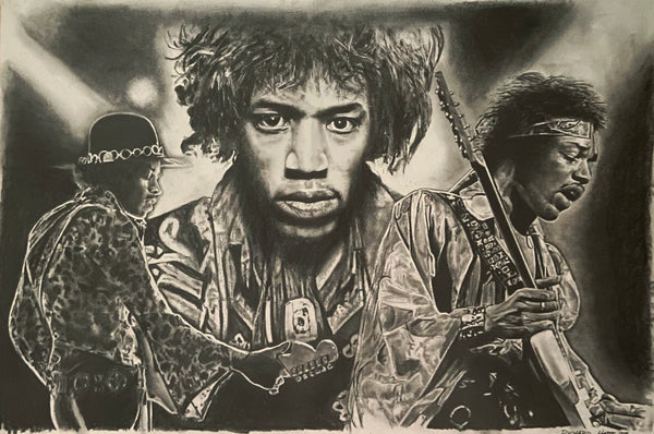 Jimi Hendrix collage