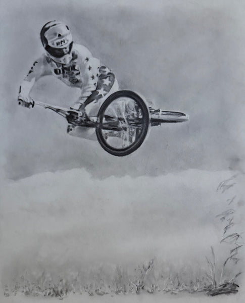 Mike Buff Artist Print Of Drawing